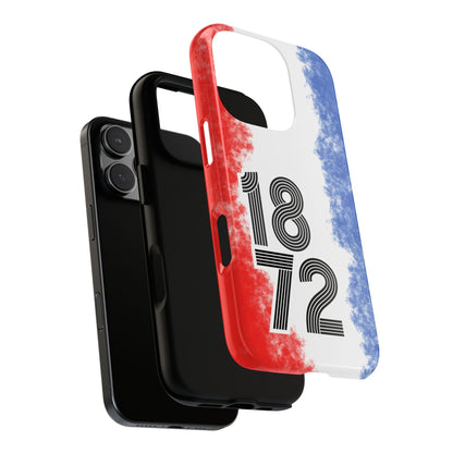 Glasgow Rangers 1872 Phone Case - Red & Blue Tough Protective Cover  - Scottish Football Fan Gift