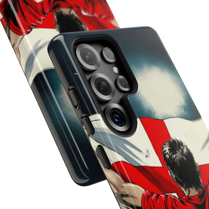 England Football Tough Phone Case - St George’s Flag Stadium Fan Art Protection