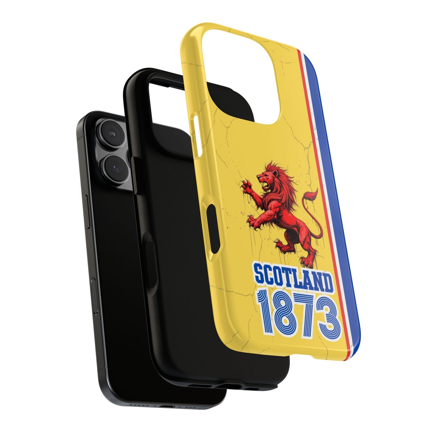 Scotland 1873 Phone Case - Red Lion Rampant Design - Scottish Football Pride Cover