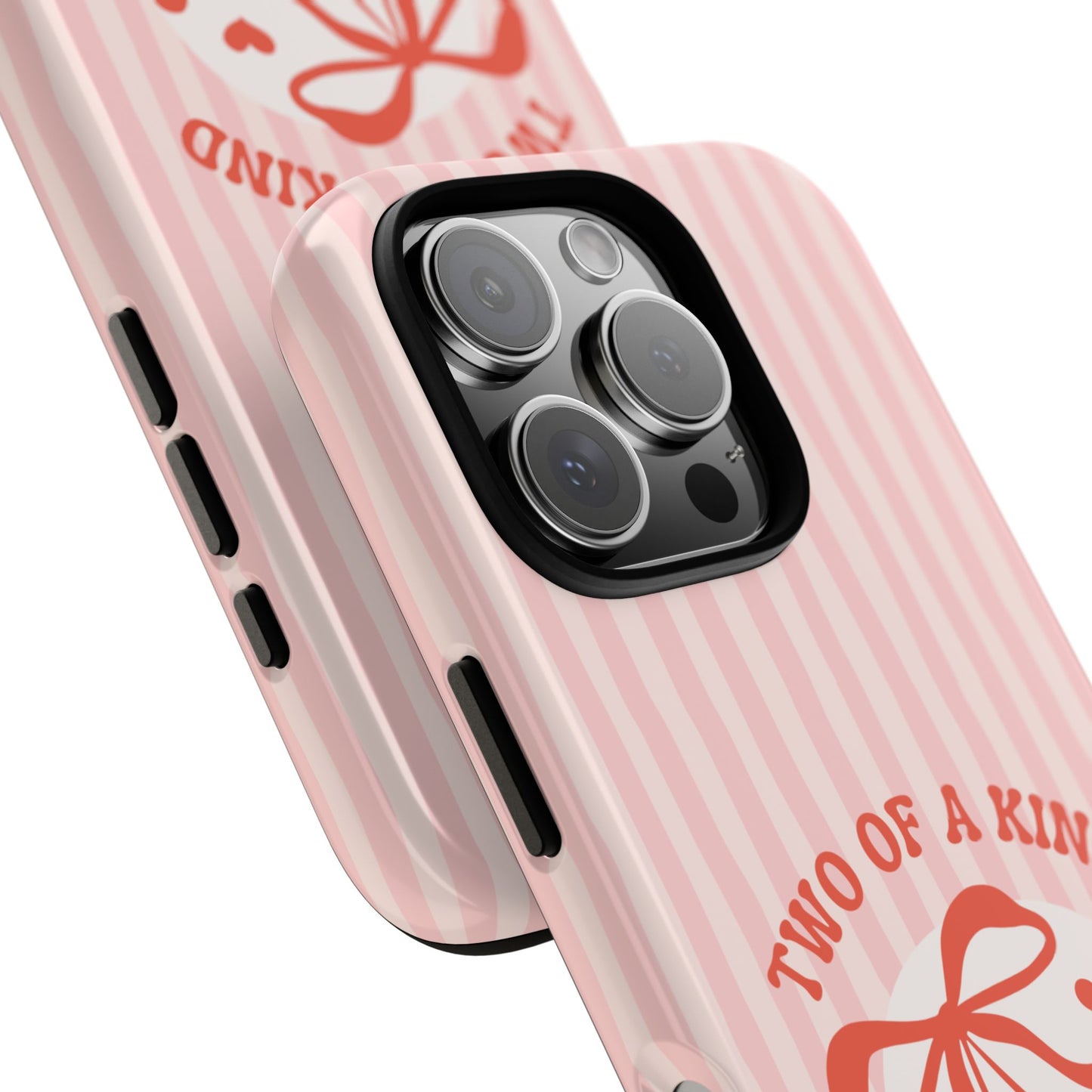 Two of a Kind - Cherry Cute Tough Phone Case - Coquette Aesthetic for Popular Smartphones