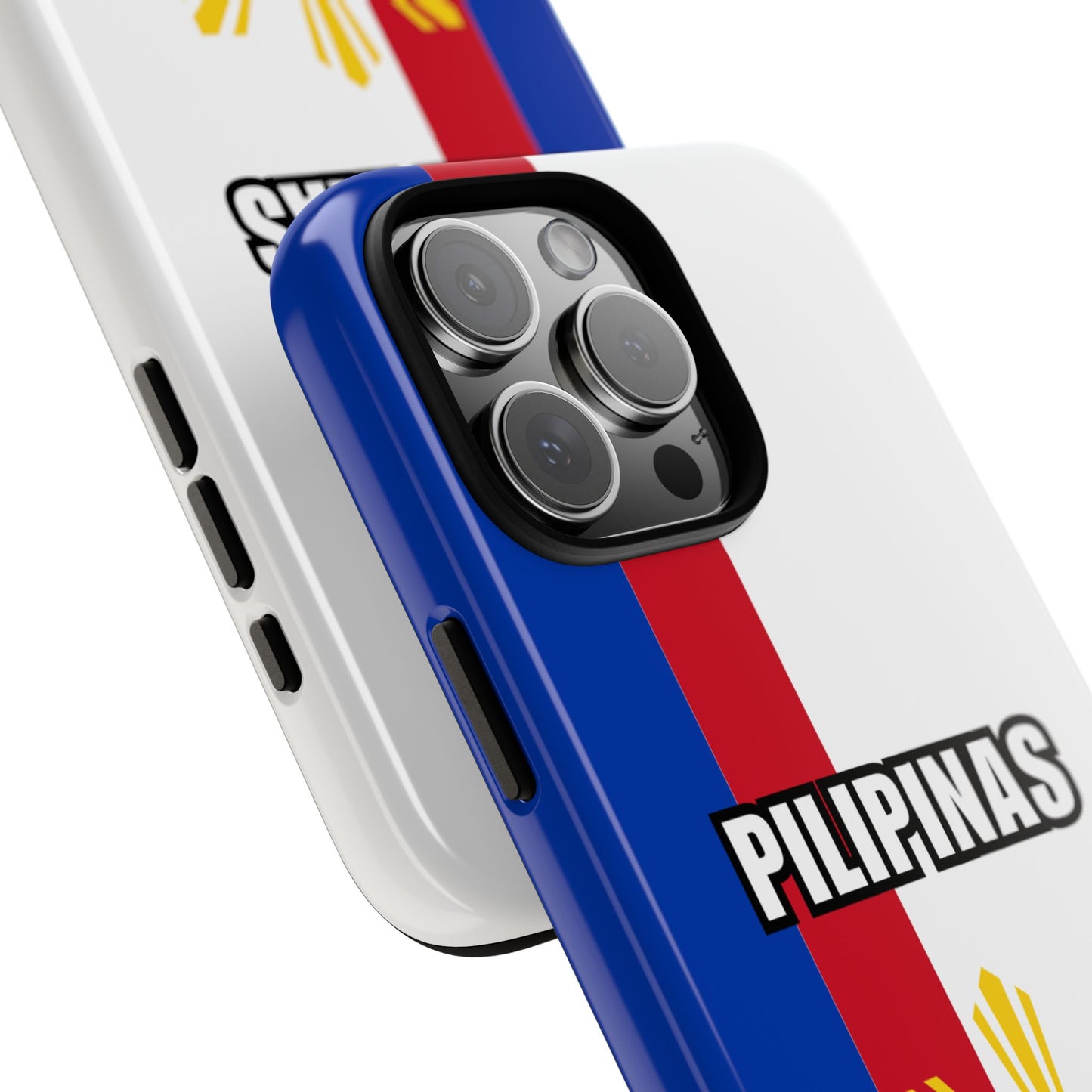 Philippines Flag Tough Phone Case - PILIPINAS Sun Design - Filipino Pride Cover - iPhone Samsung Galaxy Protective Case