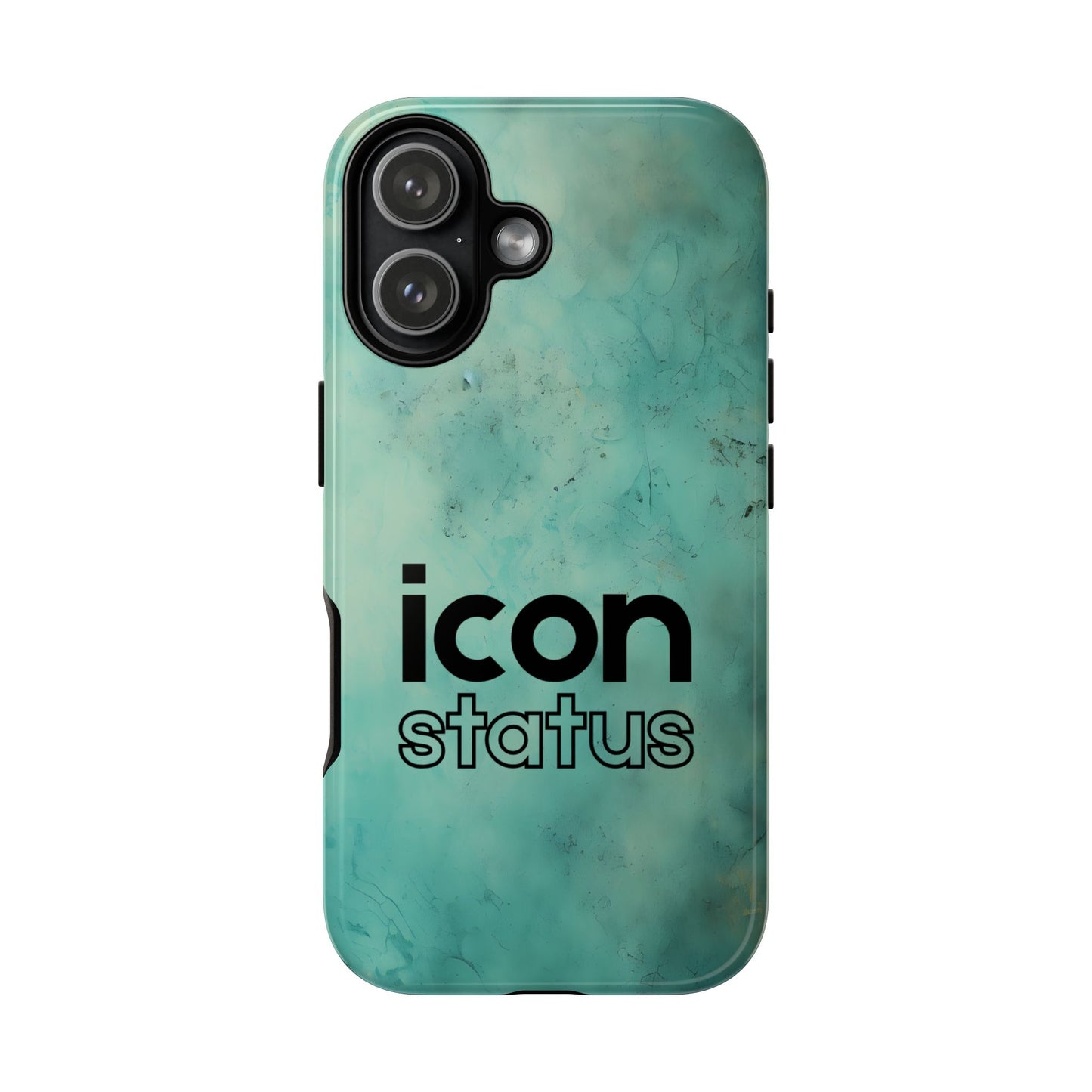 Icon Status Tough Phone Case - Minimalist Word Design