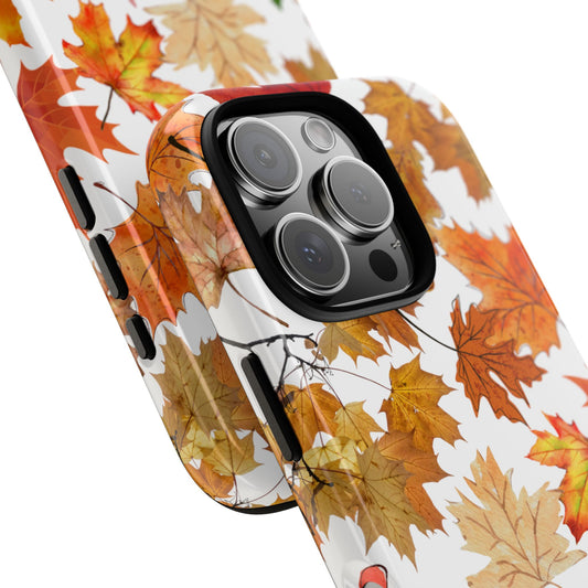 Autumn Leaves Phone Case | Fall Decor, Nature Lover Gift, Seasonal Accessory, Unique Case for Popular Smartphones
