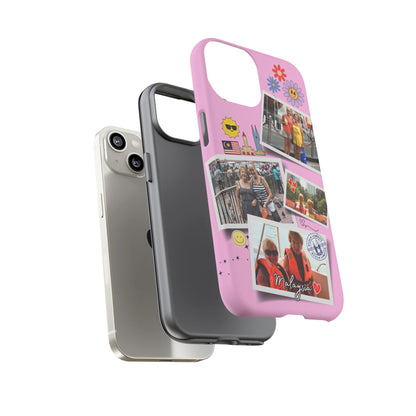 Custom iPhone 14 Case - Personal Photo Collage - Travel Memory Keepsake - Malaysia Theme