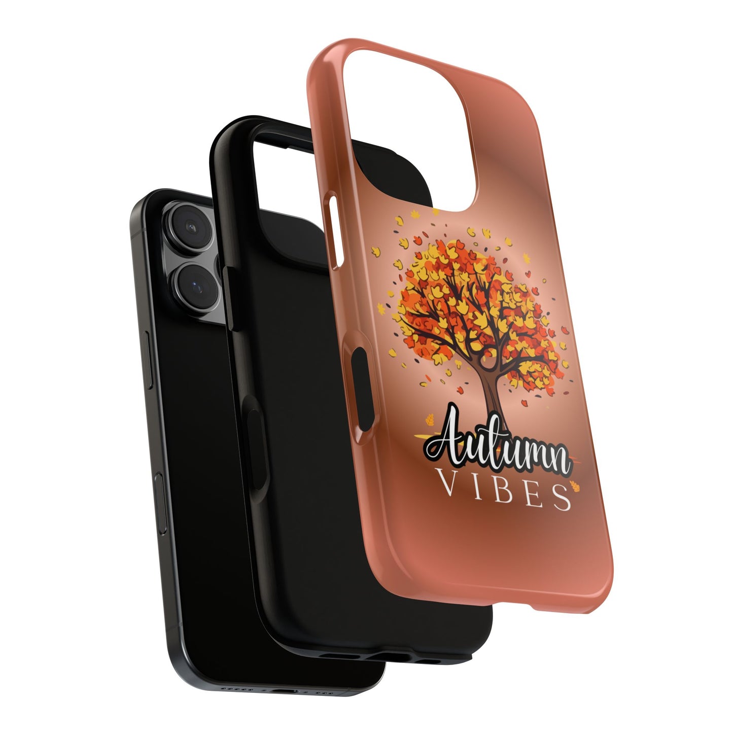 Autumn Vibes Tough Phone Case - Fall Tree Design for Popular Smartphones