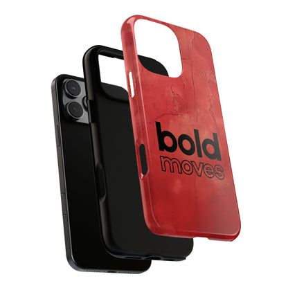 Minimalist Bold Phone Case - Modern Statement Word Design for Popular Smartphones