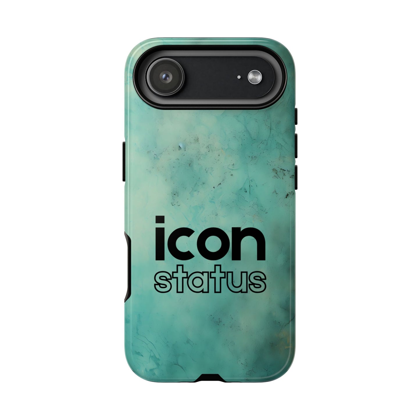 Icon Status Tough Phone Case - Minimalist Word Design