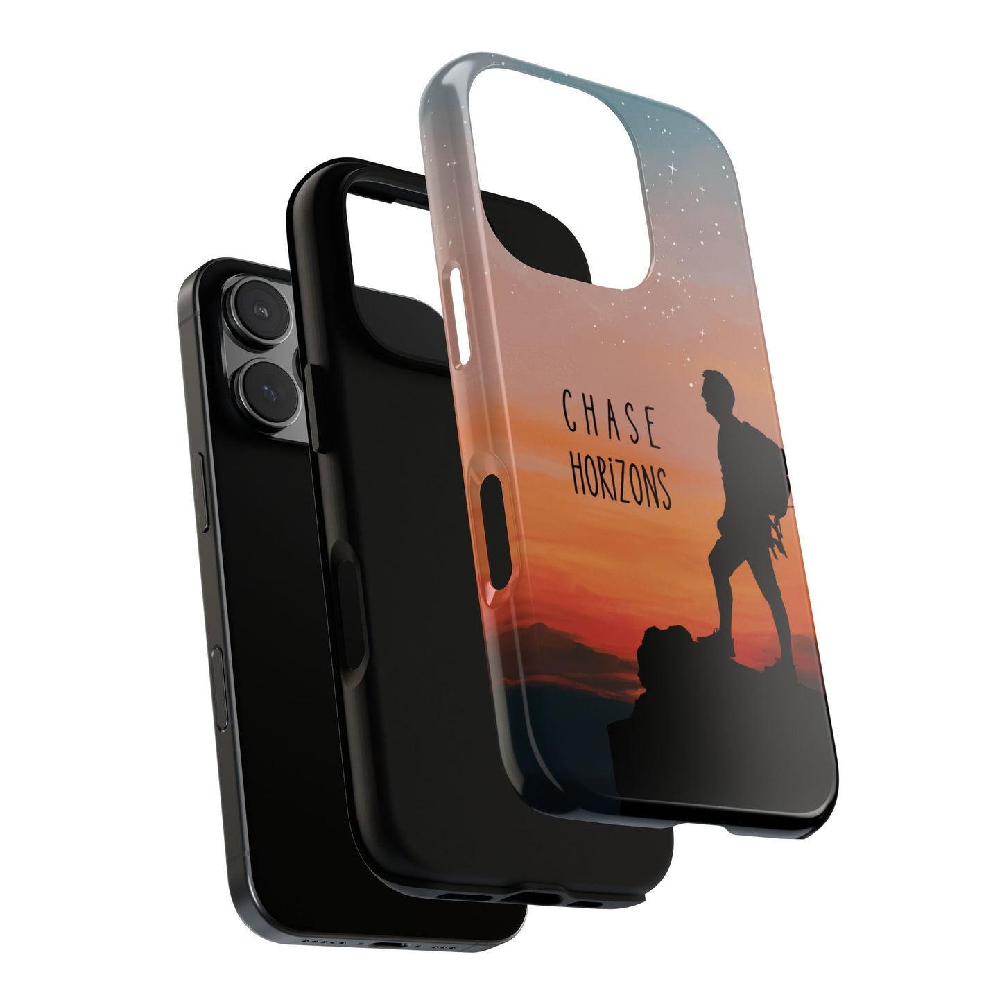 Chase Horizons Phone Case - Motivational Tough Cover for Popular Smartphones