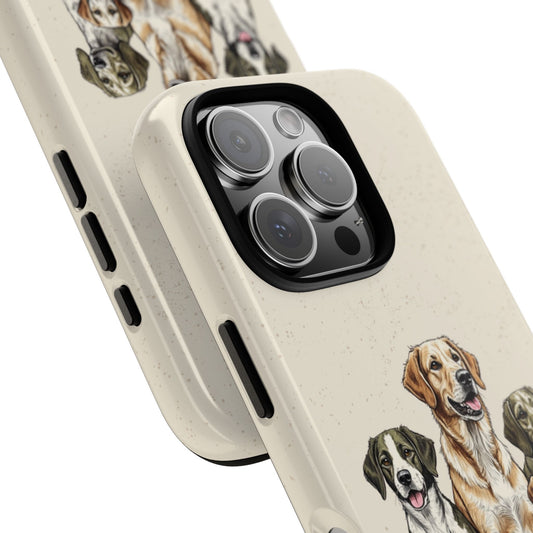 K9 Heritage Co. Phone Case - Vintage Dog Breed Design for Popular Smartphones - Retro Gift for Dog Lovers - Classic Pup Aesthetic