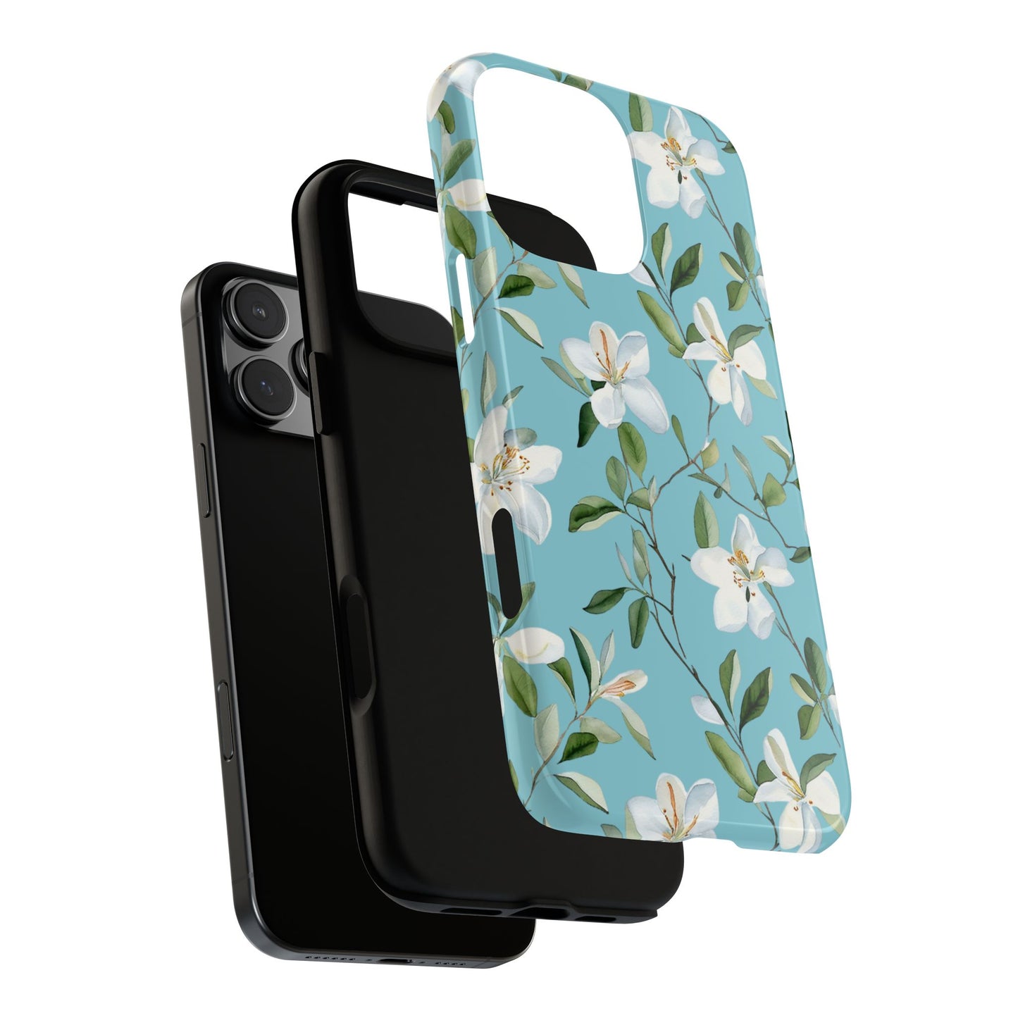 Sampaguita Flower Phone Case - Philippines National Flower Design - Floral Tough Case - iPhone Samsung Galaxy Cover