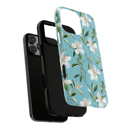 Sampaguita Flower Phone Case - Philippines National Flower Design - Floral Tough Case - iPhone Samsung Galaxy Cover