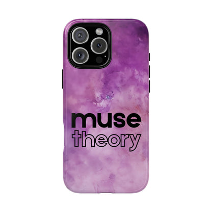 Muse Theory Tough Phone Case - Minimalist Word Design