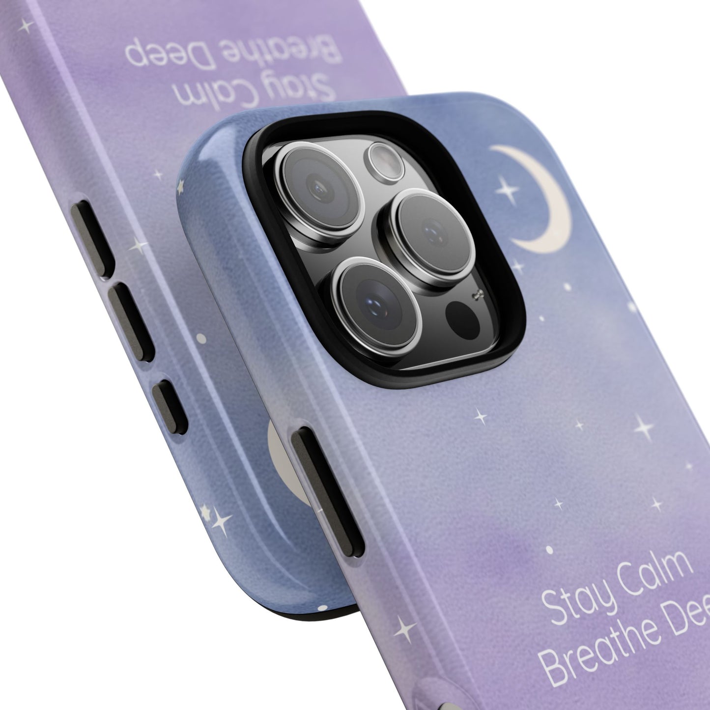 Stay Calm Phone Case - Breathe Deep - Calmly Inspired Collection Tough Cover