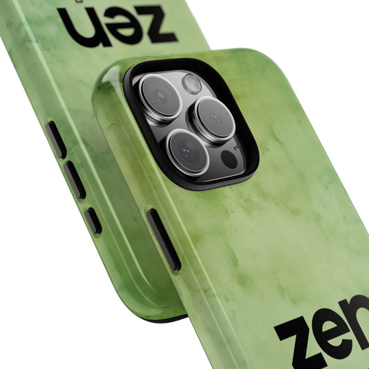 Zen Mode Tough Phone Case - Minimalist Word Design