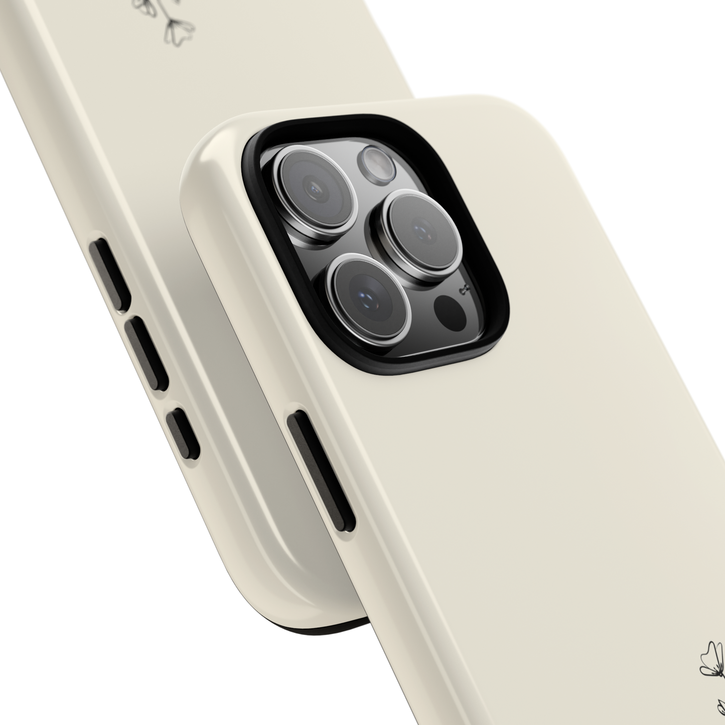 Mother Phone Case - Elegant Script Minimal Floral Design for Mother's Day